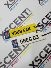 Load image into Gallery viewer, Car Number Plate Air Freshener