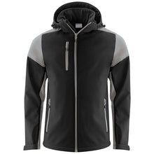 Load image into Gallery viewer, Bicolour Softshell Jacket with Detachable Hood