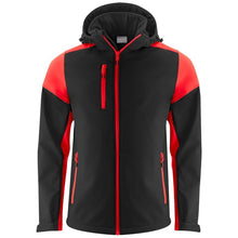 Load image into Gallery viewer, Bicolour Softshell Jacket with Detachable Hood