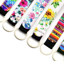 Load image into Gallery viewer, Wristlet Lanyard Keyrings