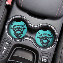 Load image into Gallery viewer, Branded Car Coasters - Cup Holder
