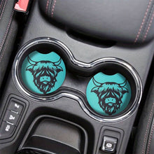 Load image into Gallery viewer, Branded Car Coasters - Cup Holder