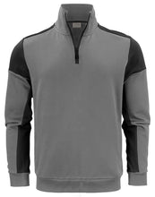 Load image into Gallery viewer, Bicolour Half Zip Sweatshirt