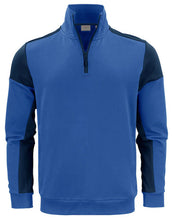 Load image into Gallery viewer, Bicolour Half Zip Sweatshirt