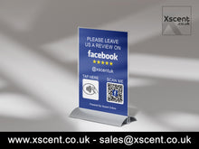 Load image into Gallery viewer, Review Us Acrylic Stand - NFC Enabled