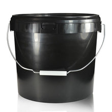 Load image into Gallery viewer, 3 x 16L Black Detailing Buckets with Girt Guards & FREE Stickers