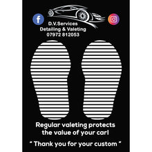 Load image into Gallery viewer, Car Valeting Floor Mats - Disposable Paper Mat