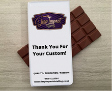 Load image into Gallery viewer, Printed Chocolate Bar
