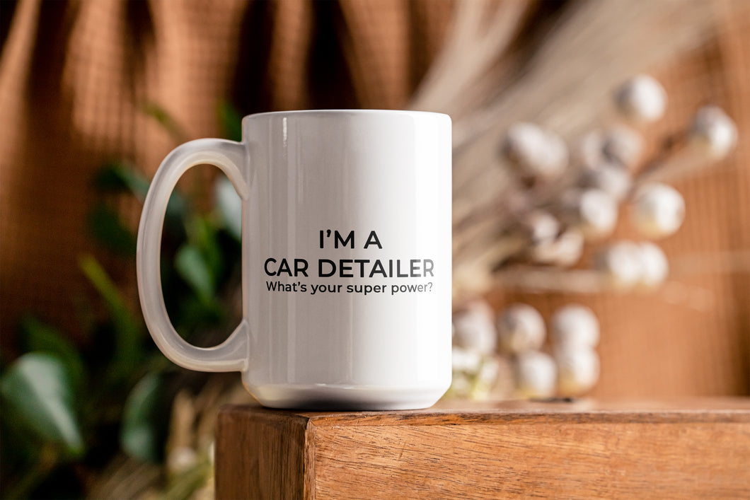 Car Detailer Novelty Mug