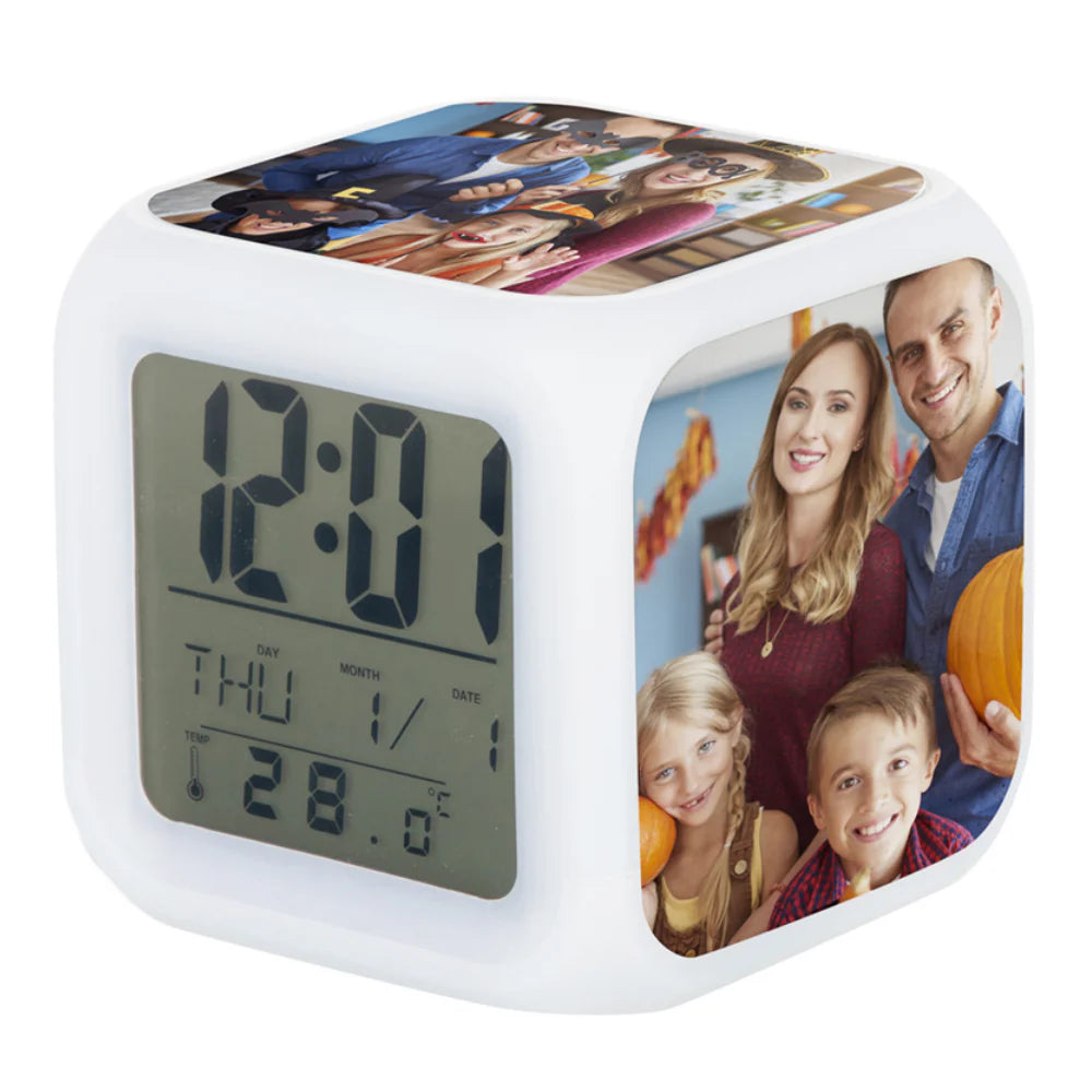 Printed LED Alarm Clock