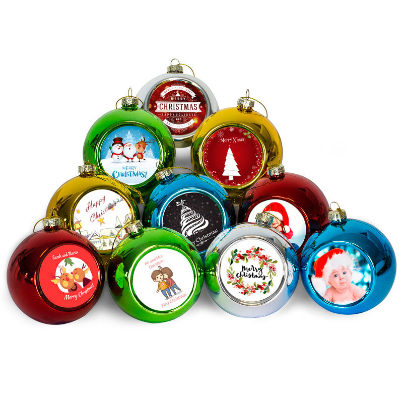 Christmas Baubles - Add Your Logo