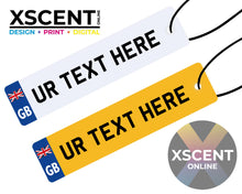 Load image into Gallery viewer, Car Number Plate Air Freshener
