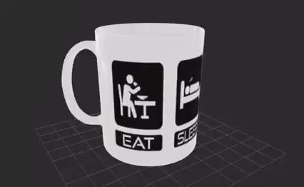 Eat, Sleep, Detail, Repeat Limited Edition Mug