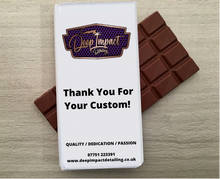 Load image into Gallery viewer, Printed Chocolate Bar
